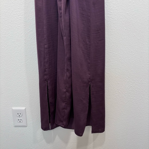Madewell Purple Slip Dress Size 6 - Picture 5 of 9